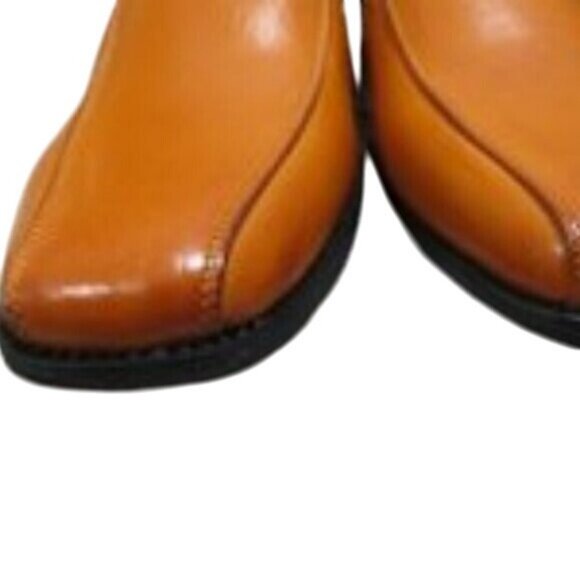 AMAPO Men's Square Toe Dress Shoes slip on Classic Business Men Oxfords 12 US - Picture 2 of 11